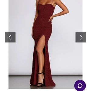 Red Sparkle Formal/Prom Dress